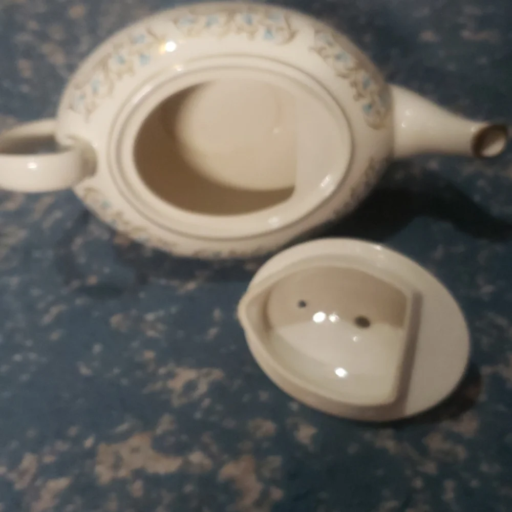 Vtg Antique Teapot Signed #1817 England
